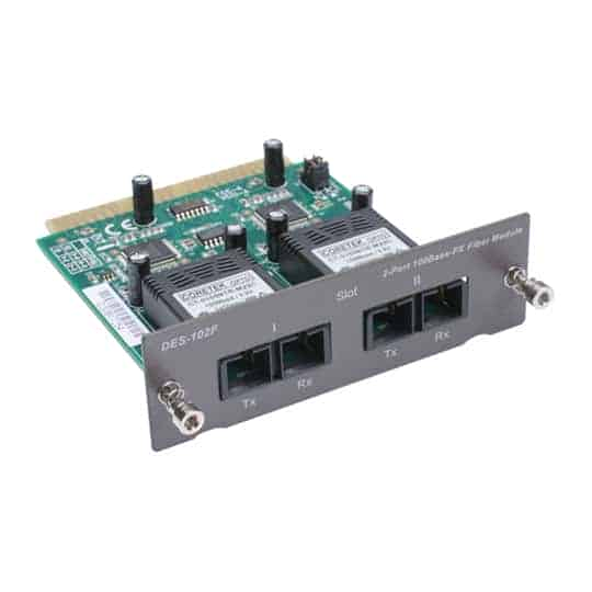 D-Link 2-Port 100Base-FX Fibre Module